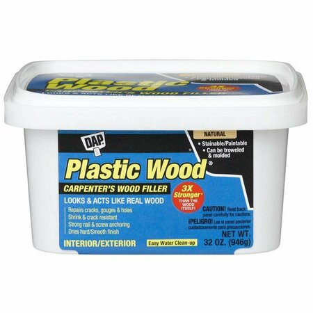 HOMESTEAD 00525 32 oz Natural Latex Plastic Wood, 4PK HO3568358